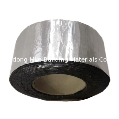 Cheap price factory supply Grey Aluminum Foil bitumen self-adhesive flash tape flash band / Modified Butimen Waterproof