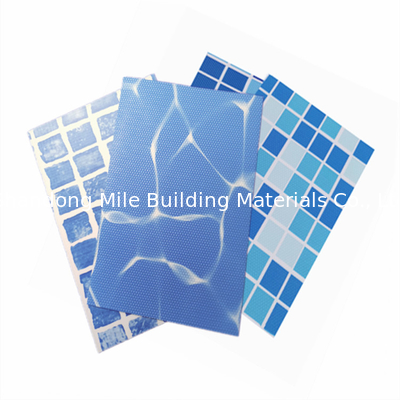 PVC swimming pool waterproof liner,  Anti-UV, Competitive price, 1.5mm PVC membrane for swimming pool pond