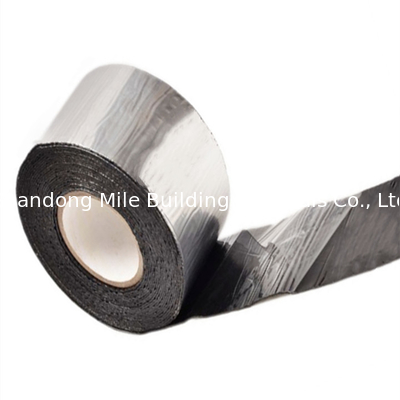 Grey Aluminum Foil Self Adhesive Bitumen / Flashing Tape,  Bitumen waterproof flashing band, SGS/CE Certification