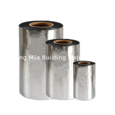 Customized Label Design Gun Grey Self Adhesive Bitumen Flash Band Roofing Waterproof， Aluminum Foil Bitumen Flash Band
