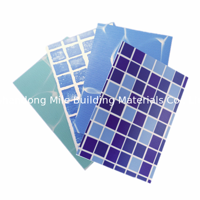 Four layers PVC waterproof membrane non-slip for SPA and villa pool