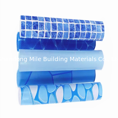 Four layers pvc waterproof membrane non-slip for spa and villa pool