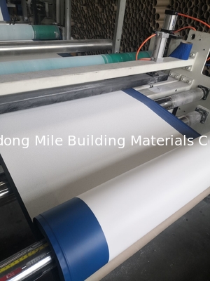HDPE pre-applied  waterproofing membrane, ISO ,CE , thickness 1.2mm,1.5mm.2.0mm