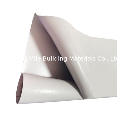 1.5mm PVC Polyester Reinforced high polymer waterproofing membrane PVC for buildings roofing