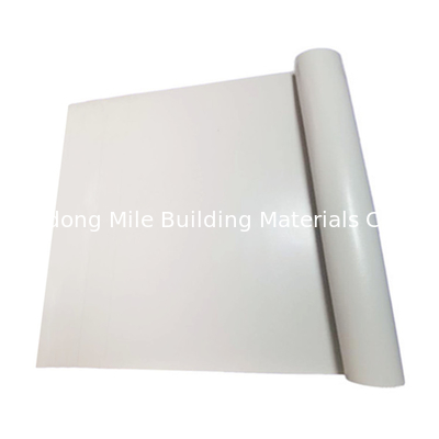 Grey good tensile strength PVC waterproof heating weldable waterproof sheet for construction