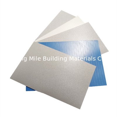Reinforced with fabric heating weldable white polyvinyl chloride anti-uv waterproof membrane