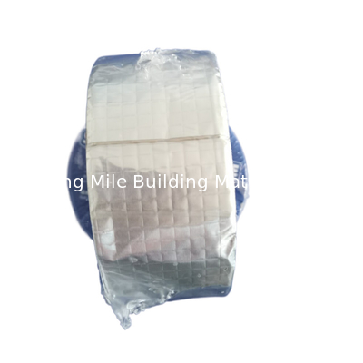 butyl flashing tape aluminum foil Butyl rubber waterproof tape self-adhesive butyl window tape factory supplier