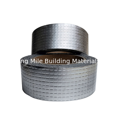 Factory Price Aluminum Film Coating Self Adhesive Flash Butyl Rubber Tape For Waterproof Leakage