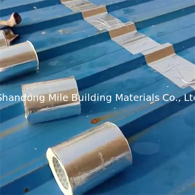 aluminum foil Self adhesive butyl rubber flashing tape housing and outdoor leakage