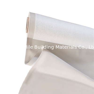 PVC white reinforced with fabric waterproof, different thickness waterproofing membrane