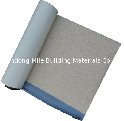 Good tensile strength an-ti uv non-bitumen anti-uv pre-applied hdpe self adhesive waterproof sheet