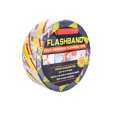 Aaluminium bitumen tape with good quality waterproof 10 meter self adhesive tape flashing band