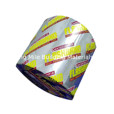 Popular Gun Grey Aluminum Foil 1.5mm Flashing band self adhesive btiumen roof waterproof tape
