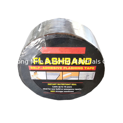 Bitumen sealing tape aluminum foil joint tape bitumen self adhesive bitumen window tape flashing band