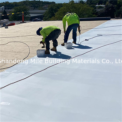 Various Thickness Reinforced With FabricTPO Roofing Waterproof Membrane