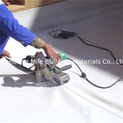 White-based light-colorType P 2.0mm Roof Tpo Waterproofing Membrane