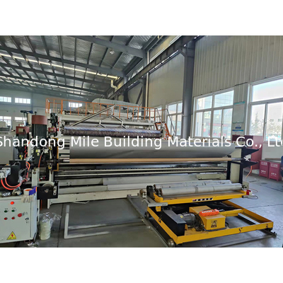 Hot welding opal green waterproofing TPO membrane TPO Thermoplastic Polyolefin waterproofing membrane