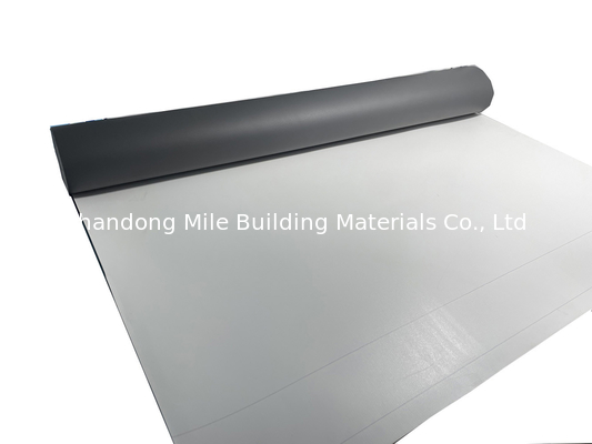 Polyester felt reinforced opal green waterproofing TPO membrane without chlorine