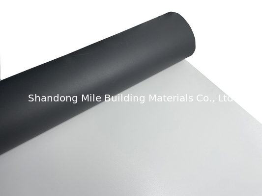 Polyester felt reinforced opal green waterproofing TPO membrane without chlorine