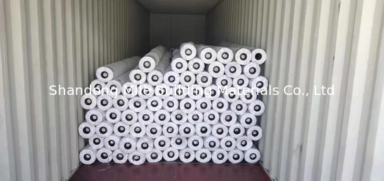 Polyester felt reinforced opal green waterproofing TPO membrane no plasticizer
