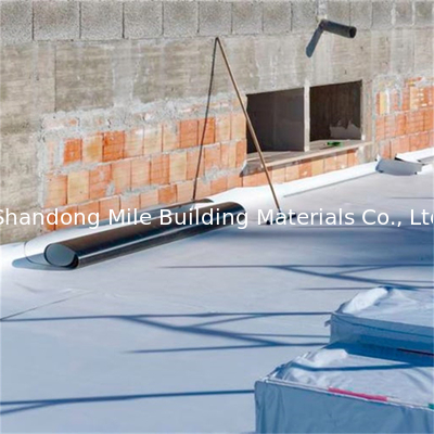 Fiberglass opal green fabric backing with fiberglass reinforced TPO waterproof membrane