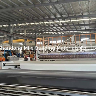 Fiberglass opal green fabric backing with fiberglass reinforced TPO waterproof membrane