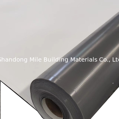 Fiberglass opal green fabric backing with fiberglass reinforced TPO waterproof membrane