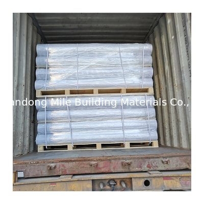 Homogeneous polyester felt reinforced opal green waterproofing TPO membrane for  basement