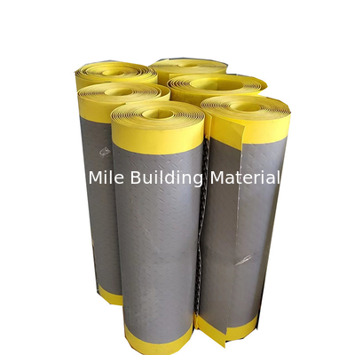 Hot Welding TPO Walkways TPO Waterproofing Membrane Gray  Color with Yellow Edge