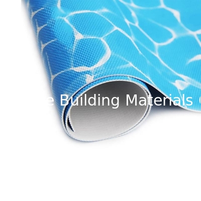 Different pattern PVC swimming pool liner, Polyvinyl chloride liner,  Against UV-rays, PVC waterproof membrane