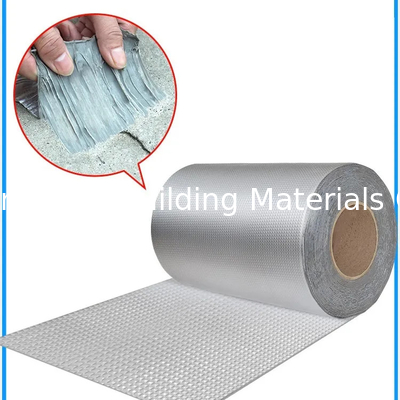 Reinforced Waterproof Foil Aluminum mastic tape butyl rubber tape aluminum foil tape