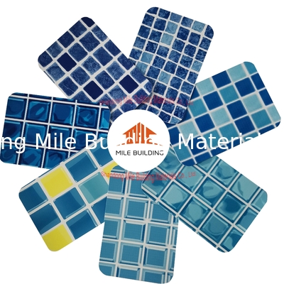 Heating Weldable Excellent resistance to chemicals polyvinyl chloride pvc swimming pool waterproof membrane
