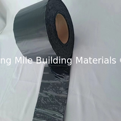 Large Rolls Aluminum Foil self adhesive asphalt waterproofing flashing band/Flashing Tape （1m width）