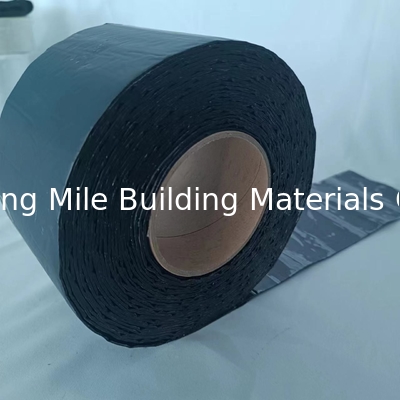 popular Grey Aluminum Foil 1.5mm Bitumen Self Adhesive Waterproof Sealing Tape for Vessel Hatch Cover Tape