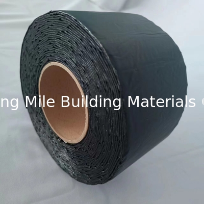 Cheap price factory supply Grey Aluminum Foil bitumen self-adhesive flash tape flash band / Modified Butimen Waterproof
