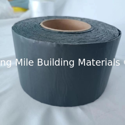 Gun Grey Aluminum Foil Flashing Band Roofing Waterproof Tape, Self-Adhesive Bitumen Tape/Flashing Tape for Windo