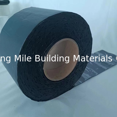 Cheap price factory supply Grey Aluminum Foil bitumen self-adhesive flash tape flash band / Modified Butimen Waterproof