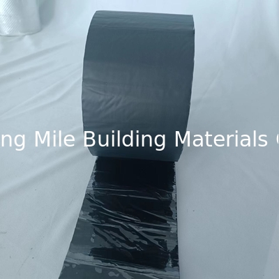Popular Gun Grey Aluminum Foil surface 1.5mm Self Adhesive Bitumen Waterproof Flash Tape for Repairing
