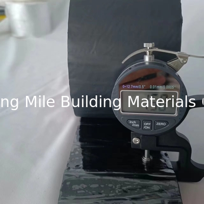 Popular Gun Grey Aluminum Foil surface 1.5mm Self Adhesive Bitumen Waterproof Flash Tape for Repairing