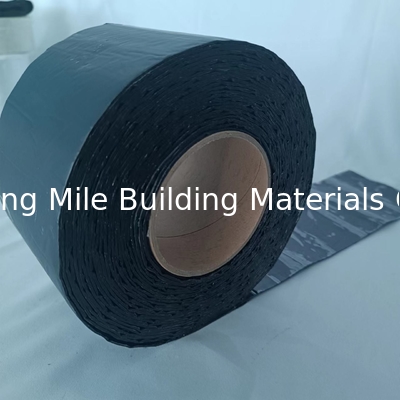 Popular Gun Grey Aluminum Foil surface 1.5mm Self Adhesive Bitumen Waterproof Flash Tape for Repairing