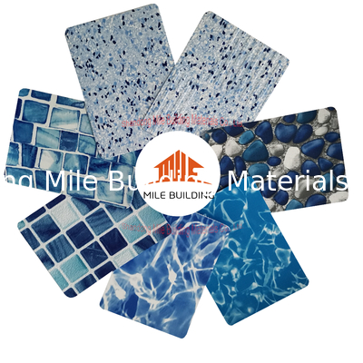 Swimming pool good tensile strength Anti-Microorganisms polyvinyl chloride pvc swimming pool liner