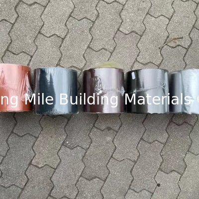 Cheap price factory supply Grey Aluminum Foil bitumen self-adhesive flash tape flash band / Modified Butimen Waterproof