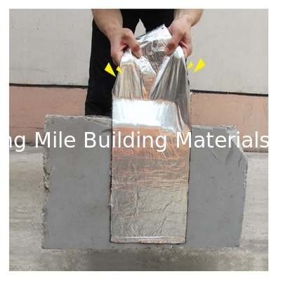 Aaluminium bitumen tape with good quality waterproof 10 meter self adhesive tape flashing band
