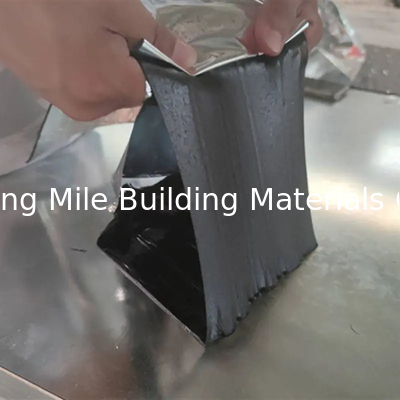 Aluminum Foil Butyl self adhesive butyl rubber tape for Roof sealing and waterproofing