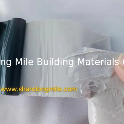 Aluminum Foil Butyl self adhesive butyl rubber tape for Roof sealing and waterproofing