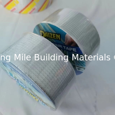 Aluminum Foil Butyl Sealant Rubber Tape for Waterproofing& Sealing Waterproof self adhesive butyl rubber tape