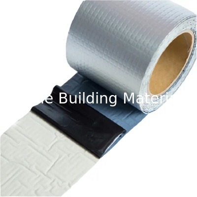 Aluminum Foil Butyl self adhesive butyl rubber tape for Roof sealing and waterproofing
