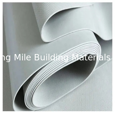 Manufacturer of UV resistance polyvinyl chloride grey PVC construction roof waterproofing membrane