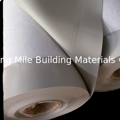 Reinforced with fabric Roofing waterproof material PVC waterproof membrane
