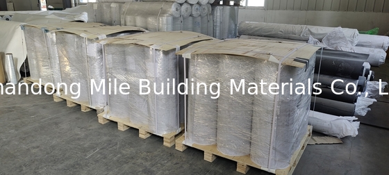 Hot Welding TPO Walkways TPO Waterproofing Membrane Gray  Color with Yellow Edge